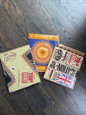 3 TOP SECRET ADVENTURES Highlights MysteryKits: Bangkok, Britain/ Thames, China